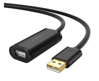 UGREEN Kabel przedłużający USB 2.0 US121 aktywny 5m czarny - 1489087 - zdjęcie 3
